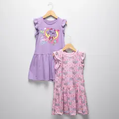 PAW PATROL - Pack 2 Vestidos Niña Algodón