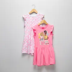 BARBIE - Vestido Niña Algodón