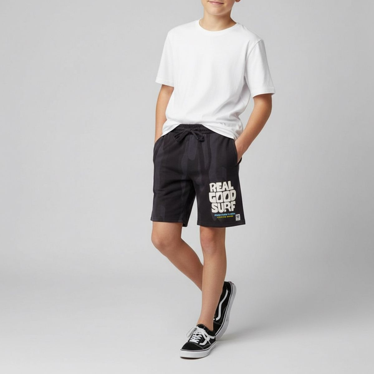 FEDERATION - Federation Short Niño Algodón