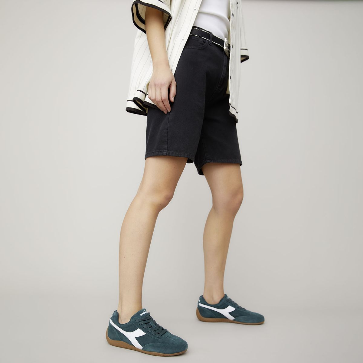 DIADORA - Veloza Zapatilla Urbana Mujer Verde Diadora