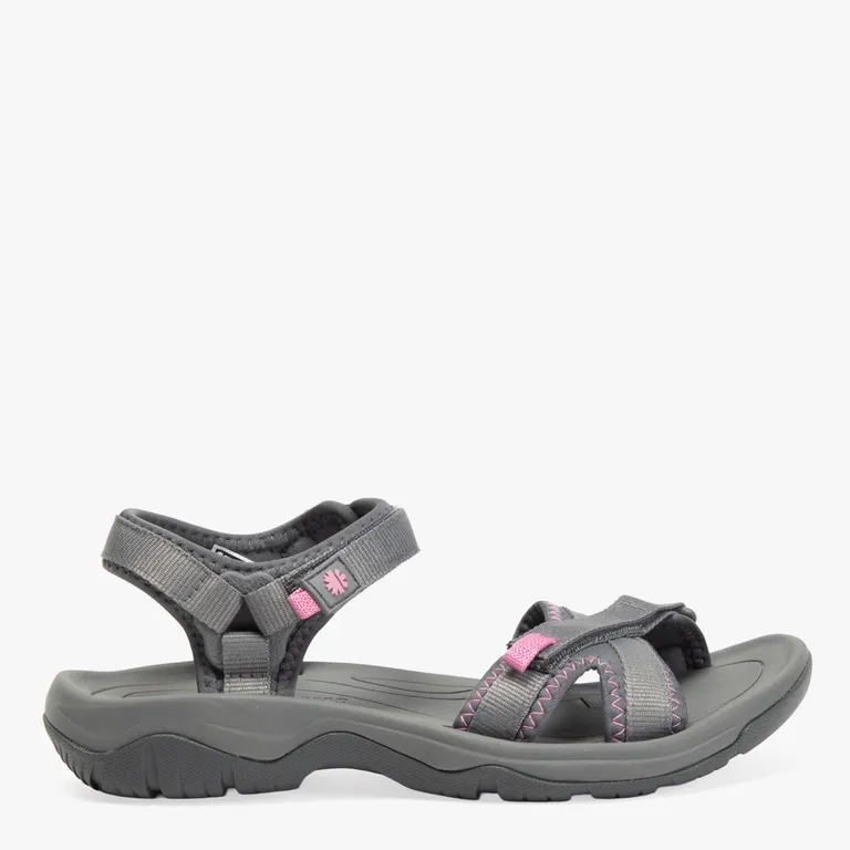 Sandalia Mujer Ajuste Velcro