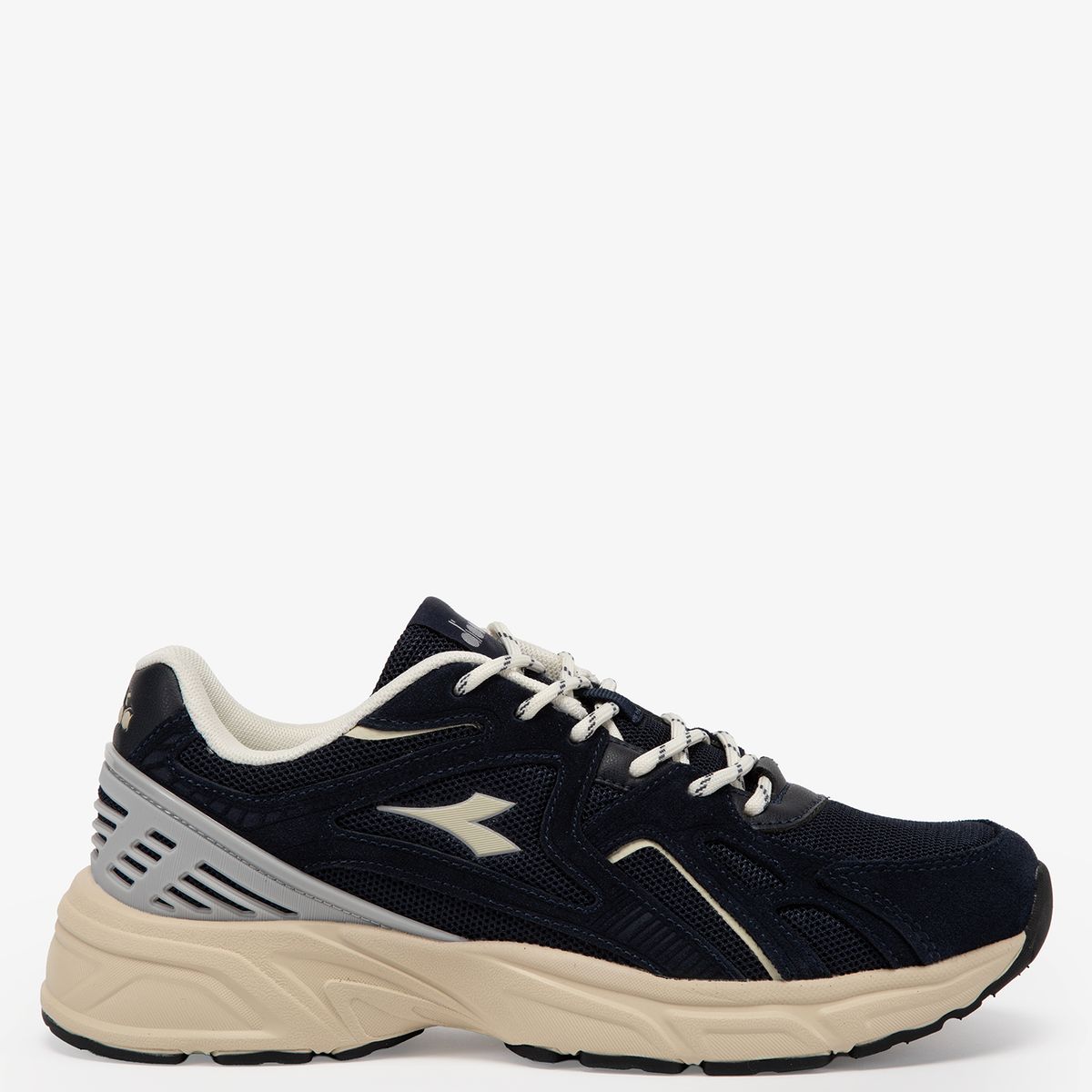 DIADORA - Retracel Zapatilla Urbana Hombre Cuero Azul Diadora