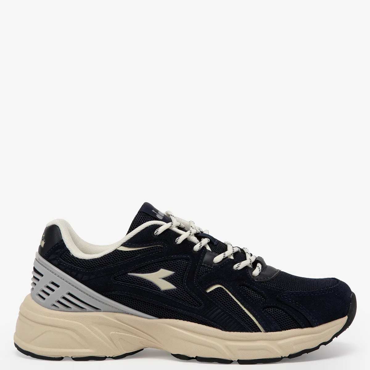 DIADORA - Retracel Zapatilla Urbana Hombre Cuero Azul Diadora