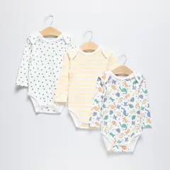 YAMP - Pack 3 Bodys Algodón Bebé Niño