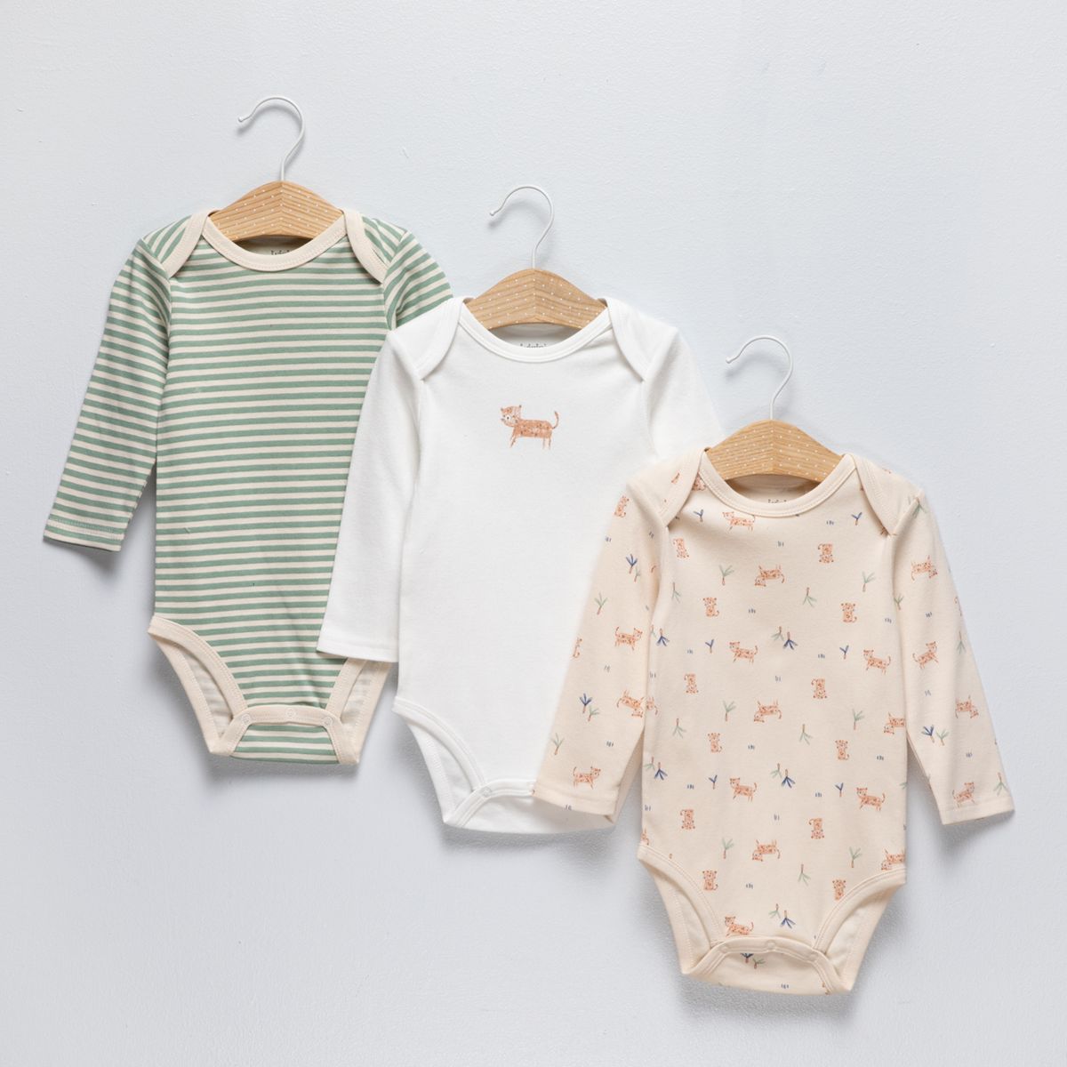 YAMP - Pack 3 Bodys Algodón Bebé Niño Yamp