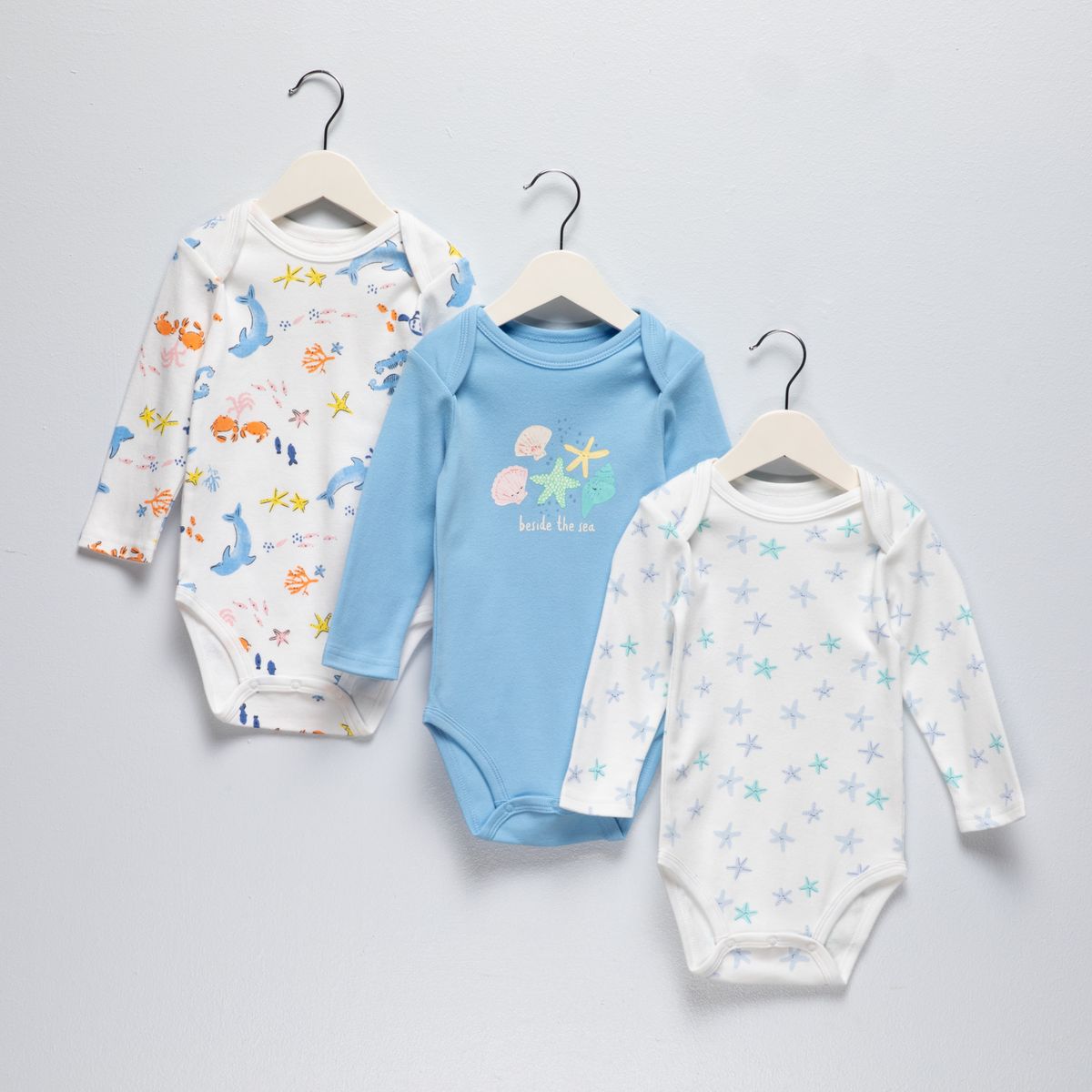 YAMP - Pack 3 Bodys Algodón Bebé Niño Yamp