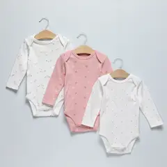 YAMP - Pack Body Algodón Bebé Niña