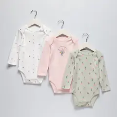 YAMP - Pack Body Algodón Bebé Niña