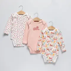 YAMP - Pack Body Algodón Bebé Niña