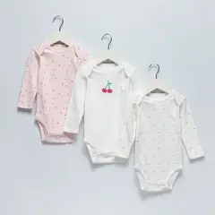 YAMP - Pack Body Algodón Bebé Niña