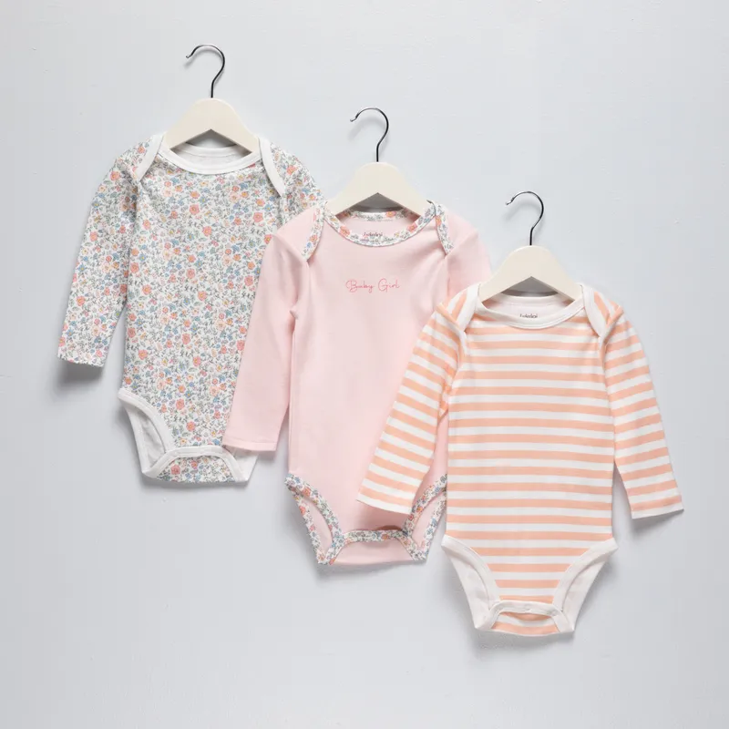 YAMP - Pack Body Algodón Bebé Niña Yamp