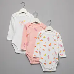 YAMP - Pack 3 Bodys Algodón Bebé Niña