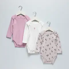 YAMP - Pack Body Algodón Bebé Niña