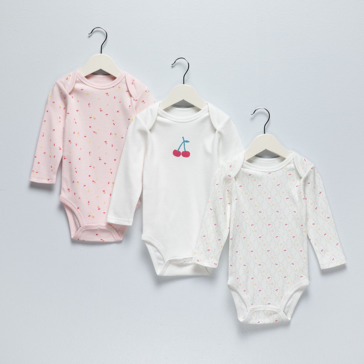 YAMP - Pack 3 Bodys Algodón Bebé Niña Yamp