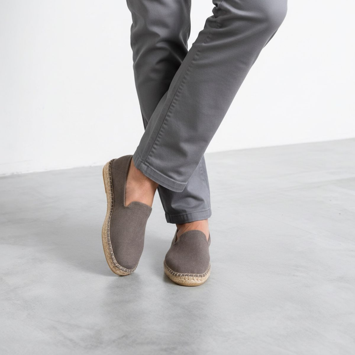CASCAIS - Alpargata Hombre Gris Cascais