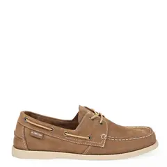 LA MARTINA - Mocasín Hombre Cuero Camel
