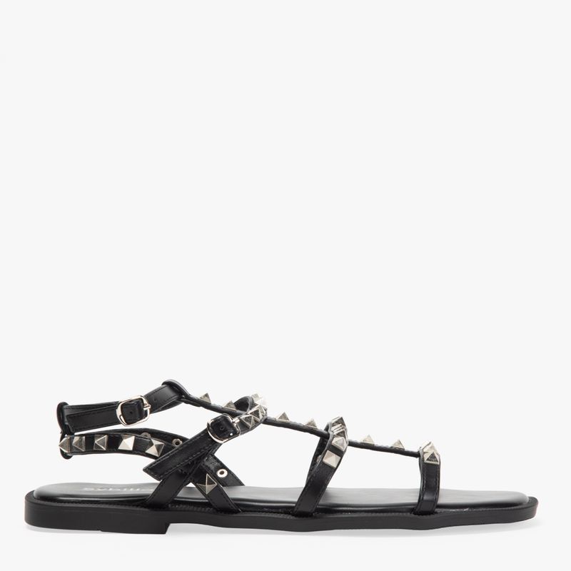 SYBILLA - Sandalia Mujer Negro Sybilla