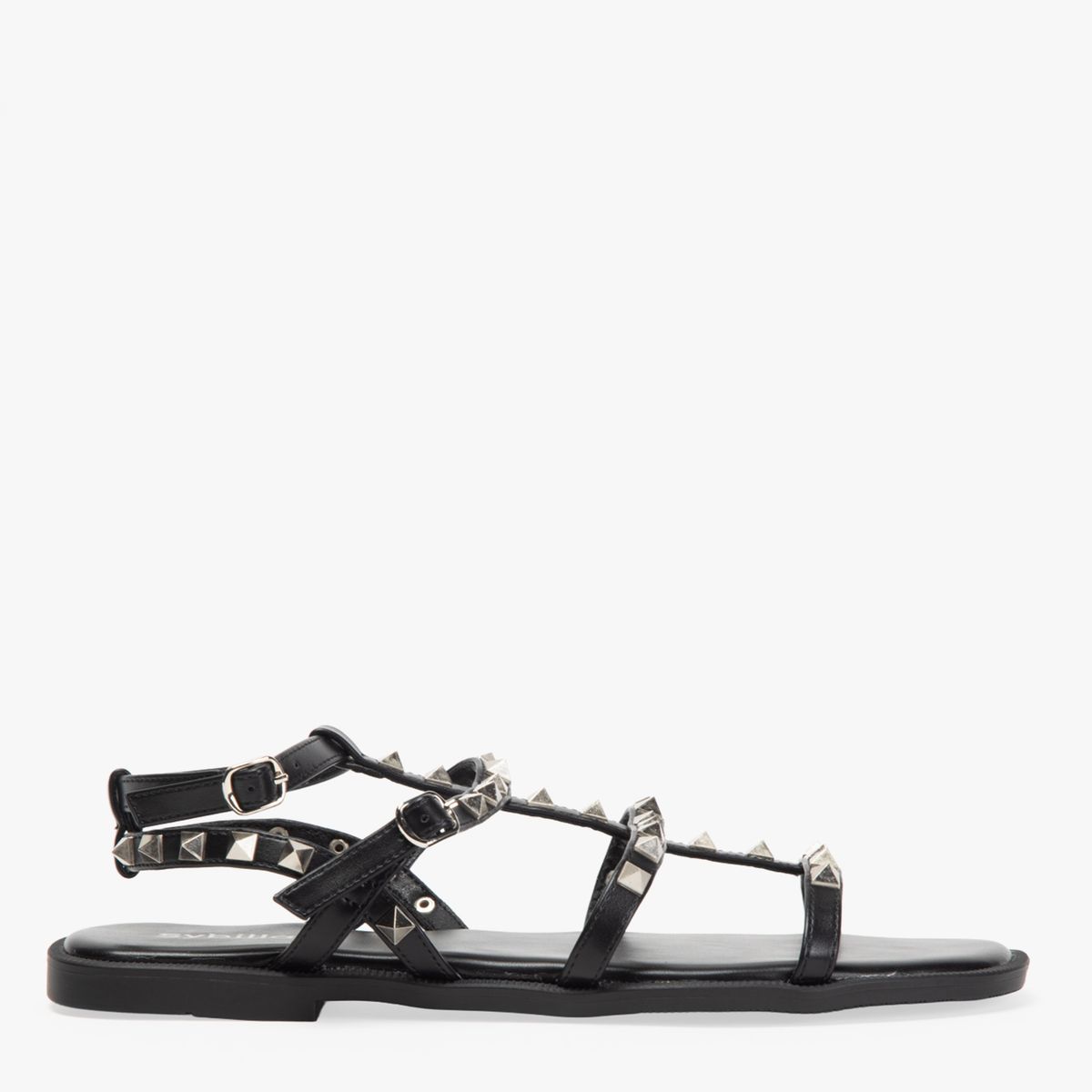 SYBILLA - Sandalia Mujer Negro Sybilla