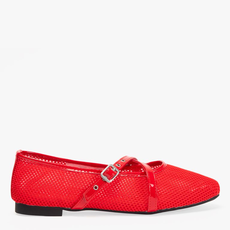 SYBILLA Ballerina Mujer Rojo