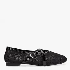 SYBILLA - Ballerina Mujer Negro