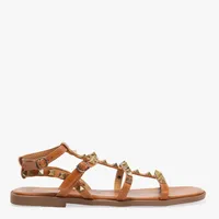 Sandalia Mujer Café