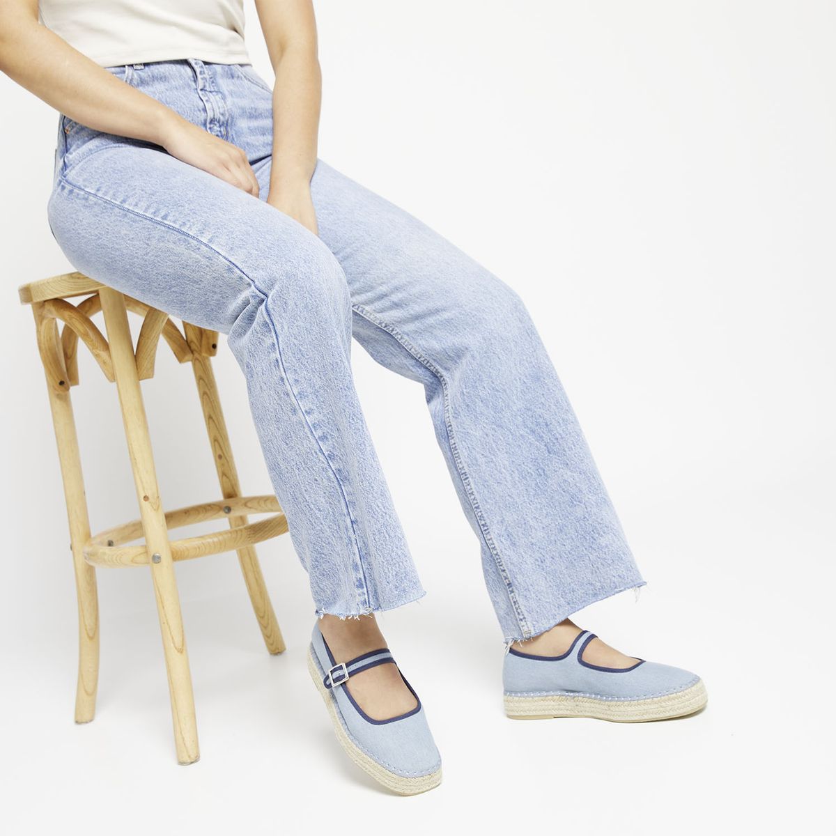 SYBILLA - Ballerina Mujer Azul Sybilla