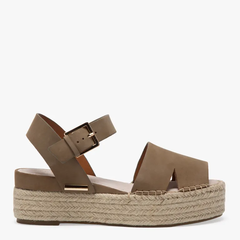 Franubu Sandalia Casual Mujer Verde
