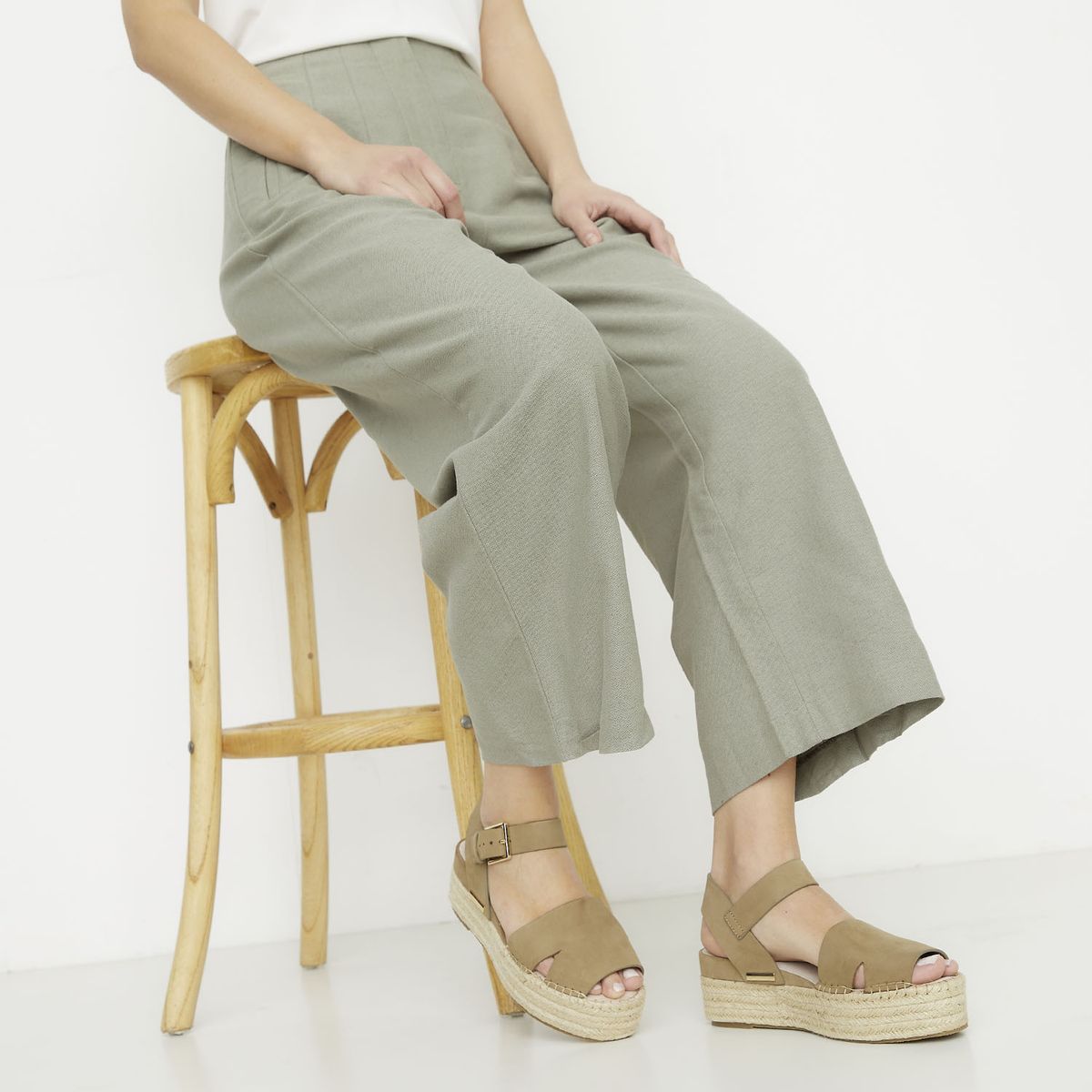 APOLOGY - Franubu Sandalia Casual Mujer Verde Apology