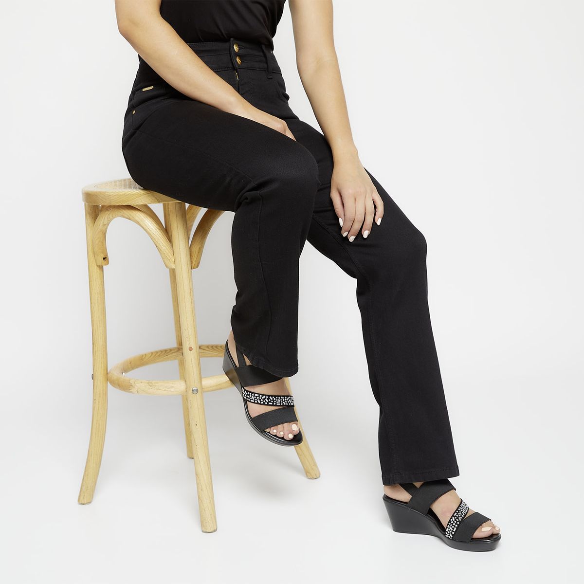 S COCCI - Sandalia Mujer Negro S Cocci