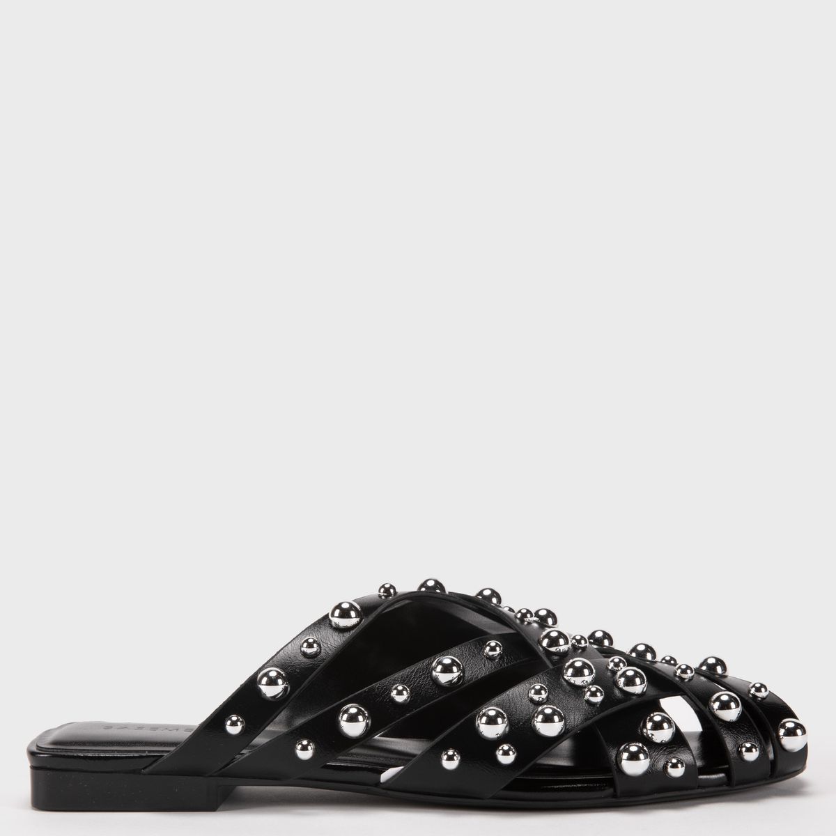 BASEMENT - Sandalia Mujer Negro Basement