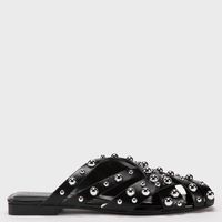 Sandalia Mujer Negro