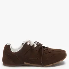 BASEMENT - Zapatilla Urbana Mujer Cuero Café