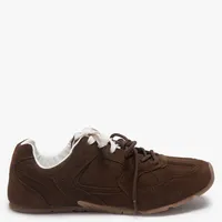 Zapatilla Urbana Mujer Cuero Café