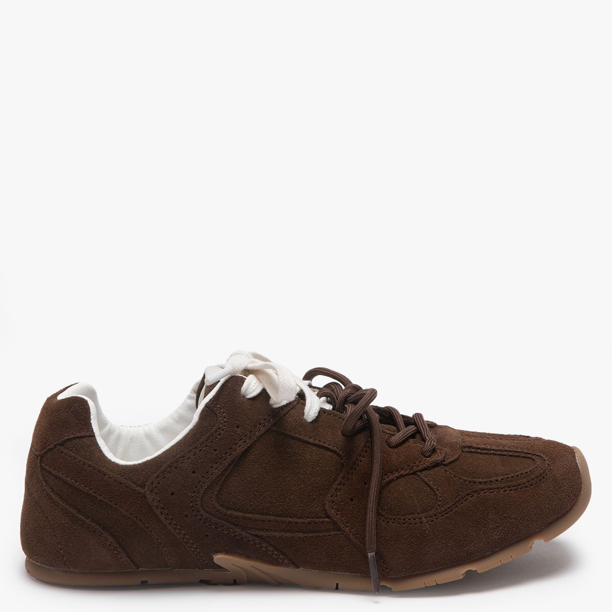 BASEMENT - Zapatilla Urbana Mujer Cuero Café Basement