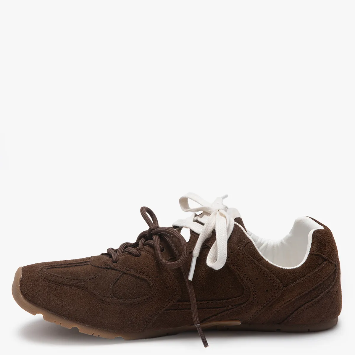 BASEMENT - Zapatilla Urbana Mujer Cuero Café Basement