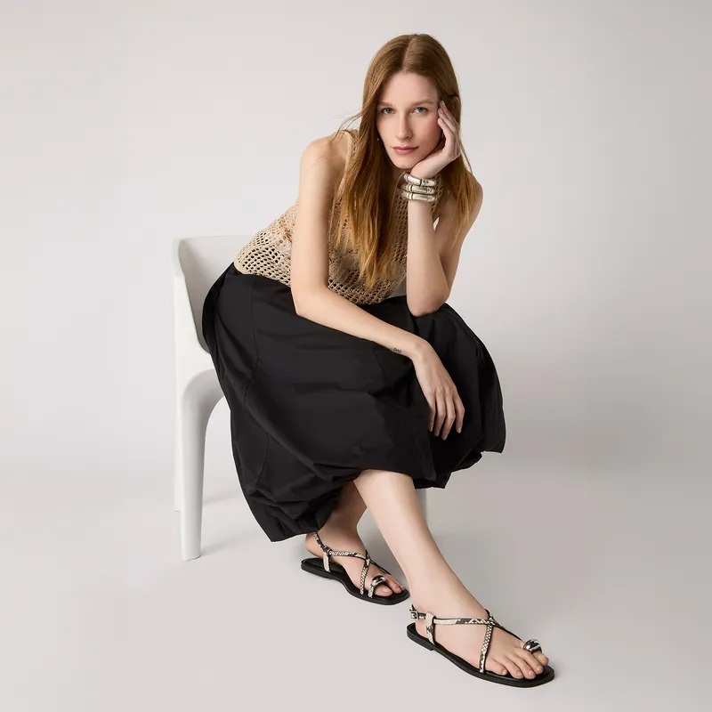 BASEMENT - Sandalia Mujer Multicolor Basement