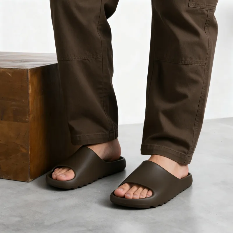 BEARCLIFF - Sandalia Hombre Olivo Bearcliff