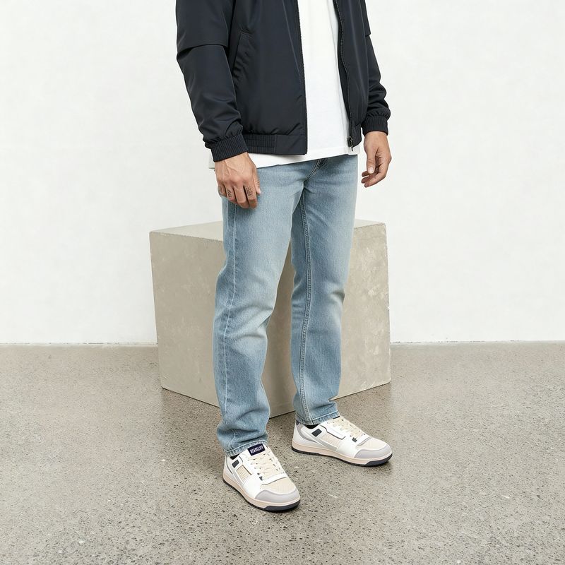 BEARCLIFF - Zapatilla Urbana Hombre Blanco Bearcliff