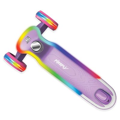 Imagen 2 del producto Scooter 3 ruedas con luces Morado