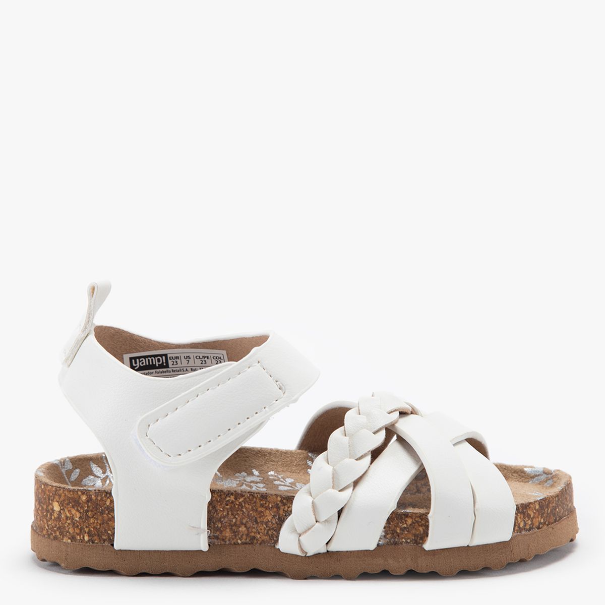 YAMP - Sandalia Niña Blanco (22 A 26) Yamp
