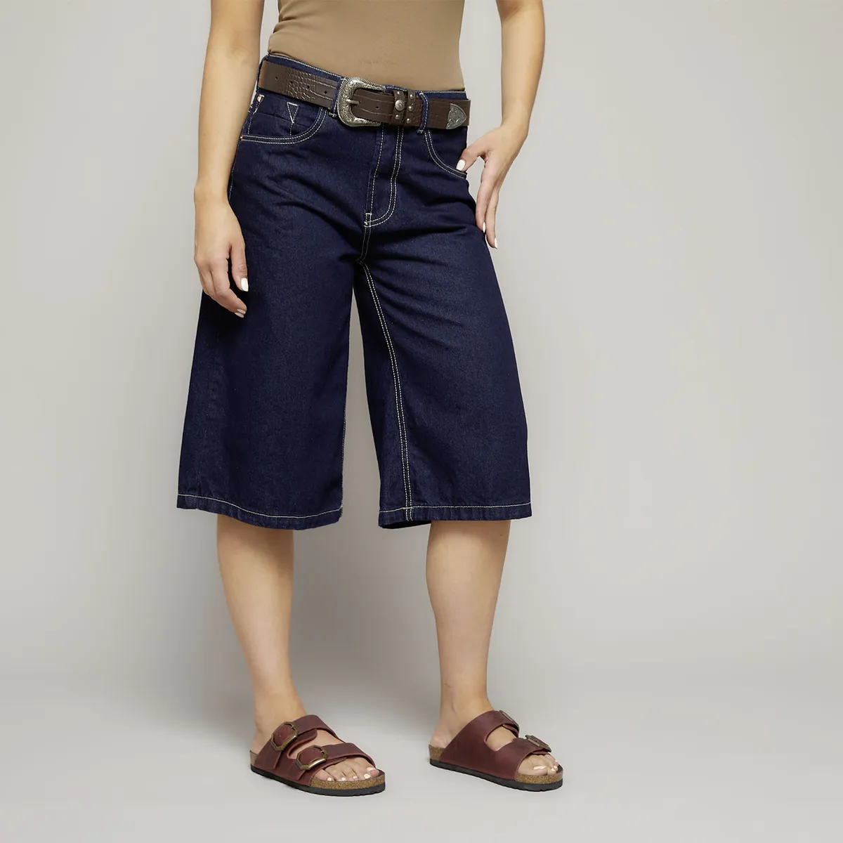 AMERICANINO - Sandalia Mujer Cuero Americanino