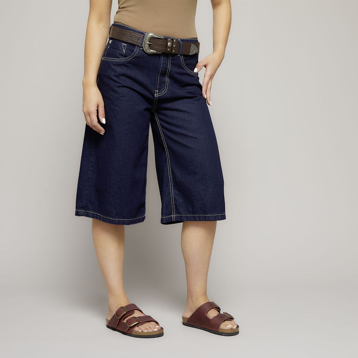 AMERICANINO - Sandalia Mujer Cuero Americanino