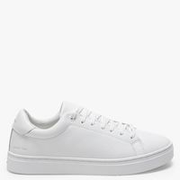 Zapatilla Urbana Mujer Cuero Blanco