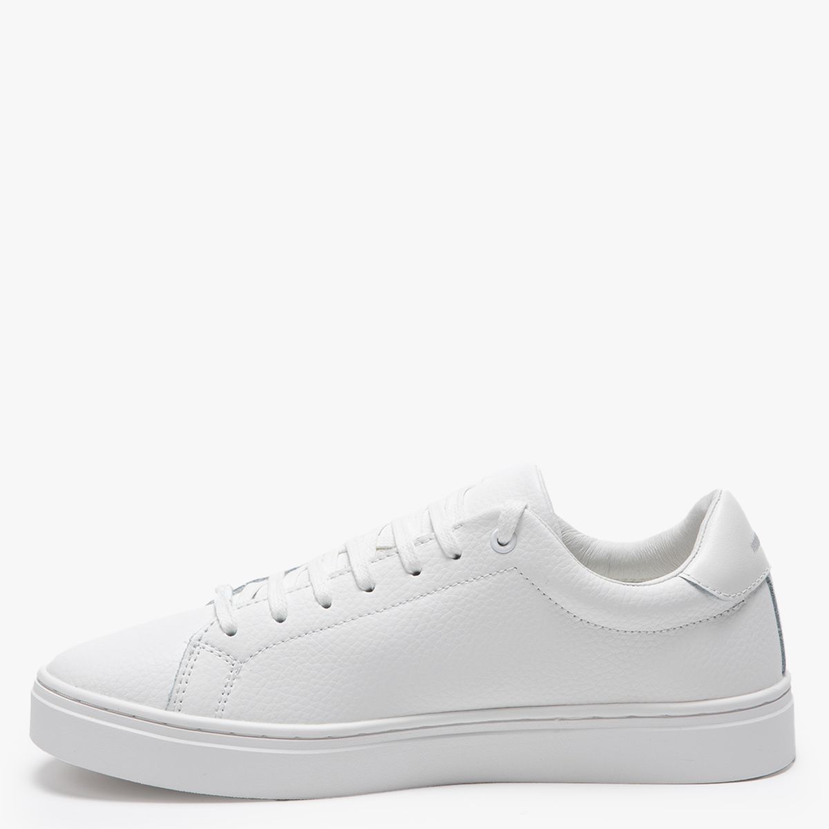 BASEMENT - Zapatilla Urbana Mujer Cuero Blanco Basement