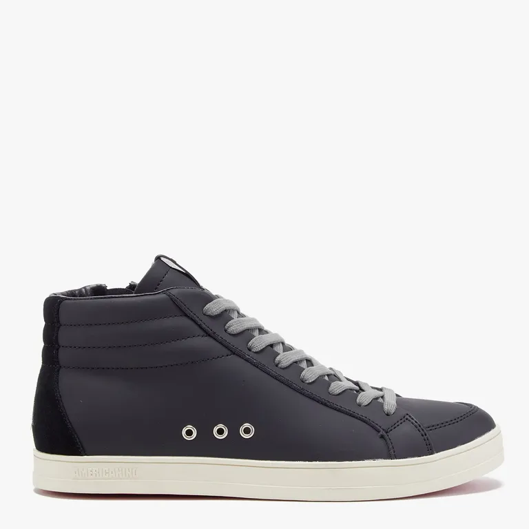 AMERICANINO Zapatilla Urbana Mujer Cuero Negro