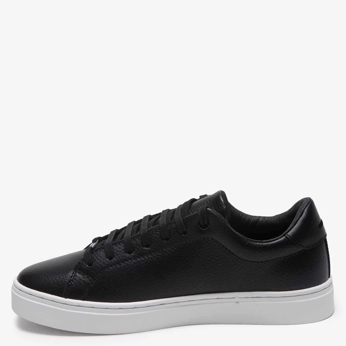 BASEMENT - Zapatilla Urbana Mujer Cuero Negro Basement