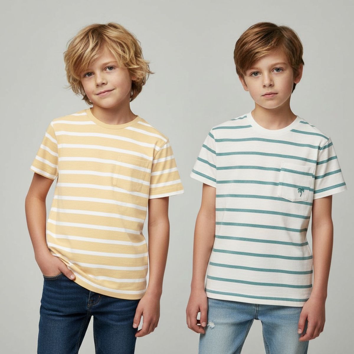 YAMP - Pack 2 Poleras Algodón Niño Yamp