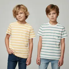 YAMP - Pack 2 Poleras Algodón Niño