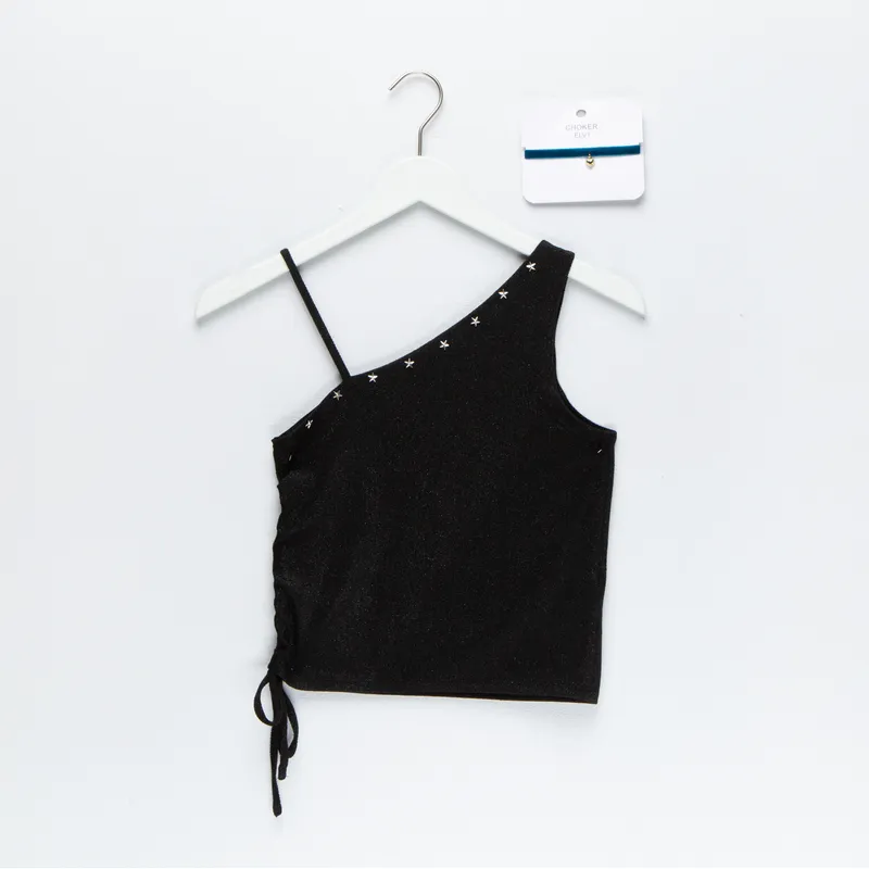 ELEVEN - Polera con Collar Niña Eleven