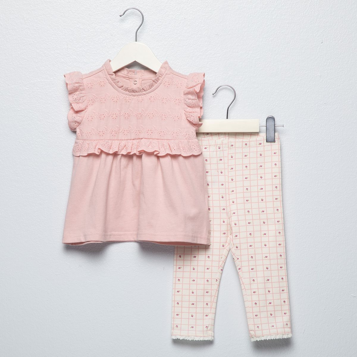 YAMP - Conjunto Bebé Niña Algodón Yamp